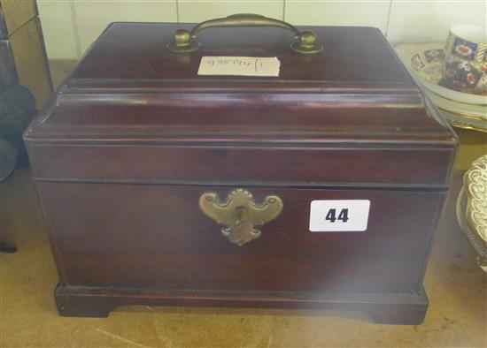 George III tea caddy